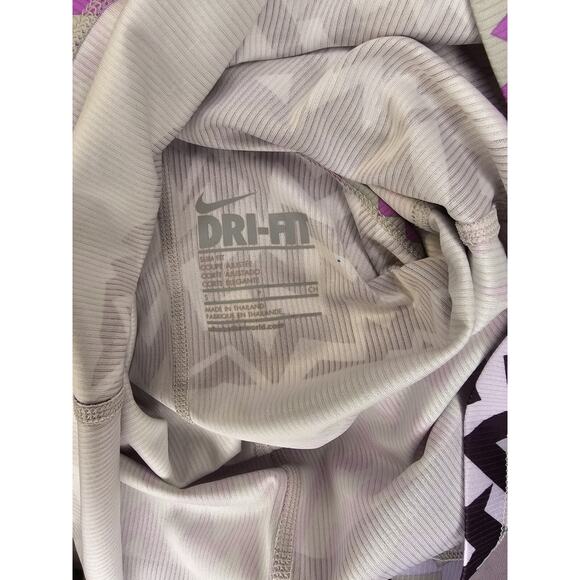 Nike Dri-fit Slim Fit Active Wear Womens SZ S Racerback Zig Zag Pattern - Picture 4 of 8